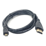 Cable Micro Hdmi M/m Para Cámara De Acción Gopro Deportivas