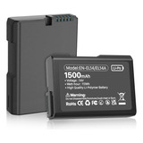 Kooaqq En-el14/el14a Bateria De Camara 7.4v 1500mah Baterias