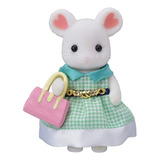 Calico Critters Town Girl Series - Stephanie Marshmallow Mou