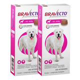 Bravecto Combo 2 Unid 1400mg Comprimido Cães De 40 A 56