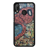 Funda Protector Para Huawei Spiderman Marvel Araña 01