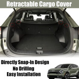 Volcaner Cargo Cover For Kia Sportage 2023 Accessories, Retr