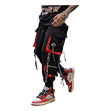 Youmu Pantalones De Jogging Tipo Cargo De Hip Hop -