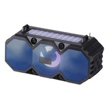 Alto-falante Bluetooth Solar Portátil Com Subwoofer