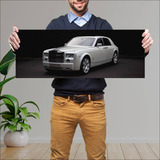 Cuadro 30x80cm Auto 2009 Rolls Royce Phantom By 12