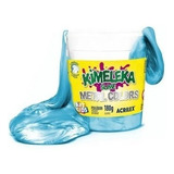 Kit 3 Slime Azul Metal Colors 180g Kimeleka Acrilex