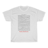 Playera Camiseta Compositor Ludwig V Beethoven 9th Symphony 