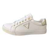 Tenis Guess Original Beige Nude Casual Grover Dama