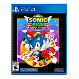 Sonic Origins  Plus Edition Sega Ps4 Físico