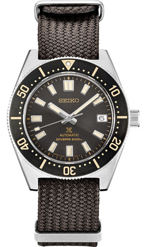 Relógio Seiko Prospex 62mas Spb239j1 40.5mm Automático Preto