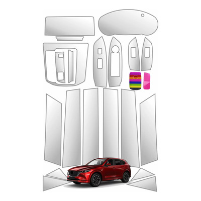 Kit Ppf Interior + Postes Puertas Mazda Cx5 Cx-5 2024 2025 | Meses sin interés