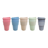 100 Vasos Termicos Colores Vintage 300ml Mug Mayorista