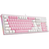 Teclado Mecânico Gamer Redragon Hades K623-pw 