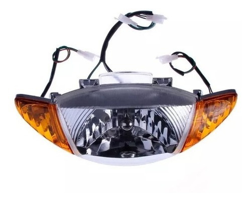 Optica Farol Delantero Motomel Blitz 110 1ra Calidad Complet