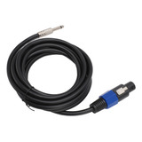 Cable De Altavoz Profesional Plug And Play De 1/4 Pulgadas
