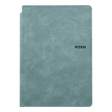 Cuaderno De Pizarra Blanca H A5, De Piel, Fácil De Limpiar Y