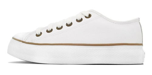 Zapatilla Plataforma  Blanca John Foos 752 All Night White