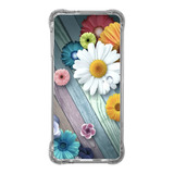 Capa Capinha Personalizada De Celular Margaridas Floral Fl40