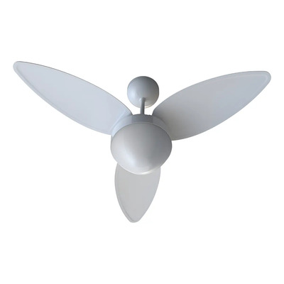 Ventilador Teto Aires Branco 3 Pás Controle Remoto Luminária Silencioso Inverter Ventisol | Frete grátis