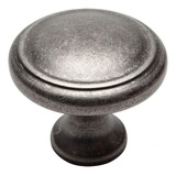 25 Pack 5982wn Weathered Nickel Cabinet Hardware Round Knob 