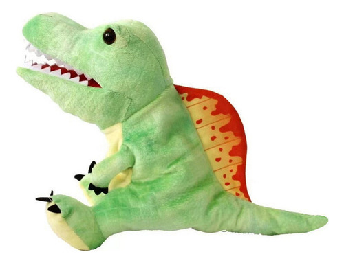 Muñeca De Mano Con Diseño De Dinosaurio Triceratops, Juguete