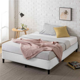 Base De Cama Keenan Zinus 2 Plazas 150x190x36cm Color Blanco