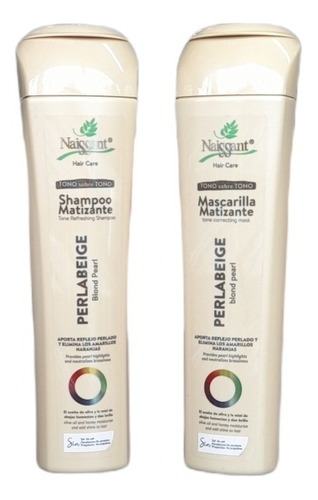 Kit Shampoo + Mascarilla Perlabeige Nai - mL a $207