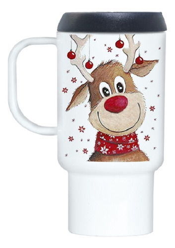 Taza Jarro Termico Diseños Navideños