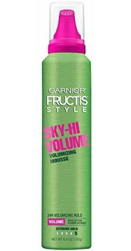 Garnier Fructis Style Sky-hi Volumen Mousse, Fijación Extrem