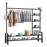 Perchero De Piso Organizador Para Ropa Rack Colgador Closet