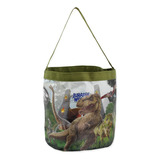 Jurassic World Bolso De Mano Plegable De Nailon De Dinosauri