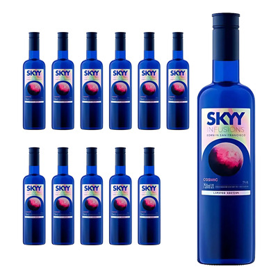 Vodka Skyy Cosmic 750 Ml Caja 12 Botellas Quirino Bebidas | Envío gratis