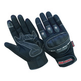 Guante Motociclista  Rmtech Sp-1091 Negro C/protecciones