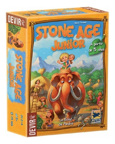 Stone Age Junior Devir Juego De Mesa Infantil Abracadabra