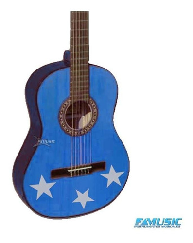 Guitarra Criolla Gracia M2 Estrella Calavera Niño Nin# Sale%