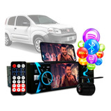 Radio Dvd Bluetooth Mp5 Usb 1din Espelhamento Fiat Novo Uno