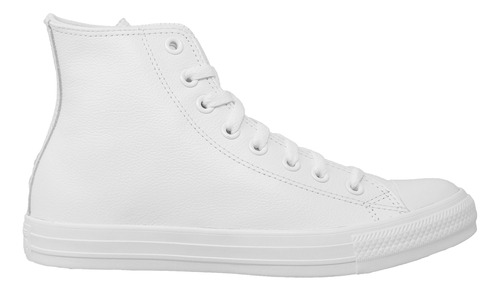 Tenis Converse Bota Chuck Taylor 1t406 Blancas Piel Original