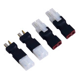 2 Pares T Plug A Big Tamiya Conector Hembra Macho Adaptador.