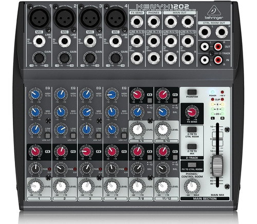 Consola Mezcladora Behringer Xenyx 1202 12 Canales 