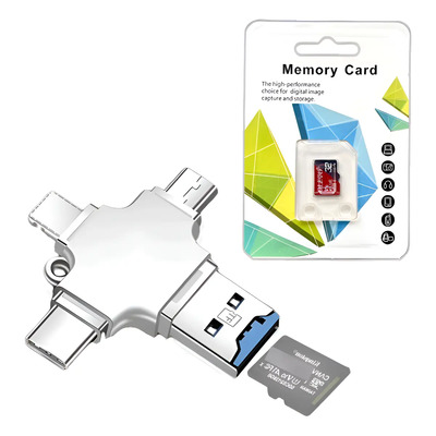 Lector De Tarjetas Sd Micro Usb C Lightning Para Iphone Otg | Envío gratis