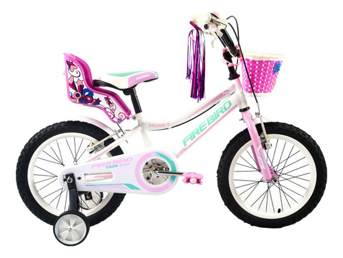 Bicicleta Fire Bird Rodado 16 Nena Modelo Honey