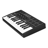 Controlador Midi Usb.midi Pads Sensitive Rgb De 25 Teclas