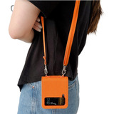 Capa De Telefone Celular Com Corda Para Samsung Z Flip 3