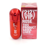 212 Vip Rosé Red Edición Limitada Carolina Herrera Edp 80ml