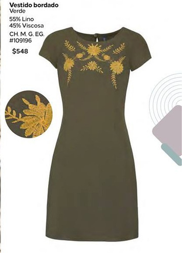 Vestido Rinna Bruni Verde 109196 .outlet/saldos Mchn