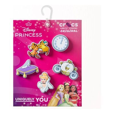 Pines Jibbitz de Cenicienta para Crocs, Pack de 5 Charms | Meses sin interés
