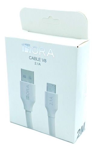 5 Cables 1hora V8 Micro Usb 2 Metros Rudo Carga Rápida Datos