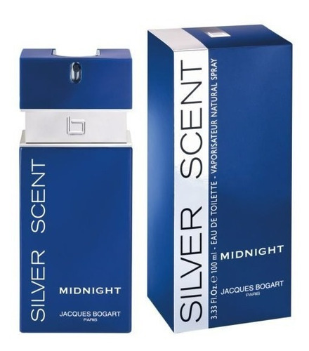 Perfume Silver Scent Midnight Jacques Bogart Edt Masc 100ml