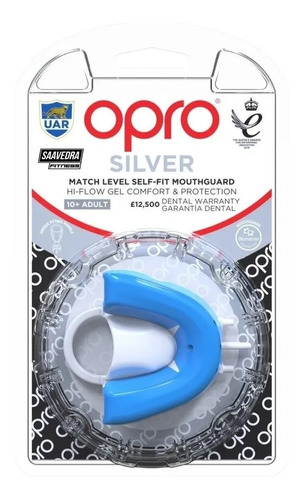 Protector Bucal Opro Silver - Uar - Rugby Pro Shop