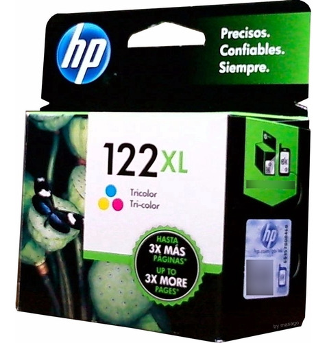  Cartucho De Tinta Hp 122xl Tricolor Original